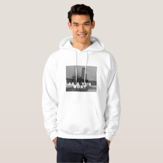 Tough As A Tug Boat Men's Basic Hooded Sweatshirt