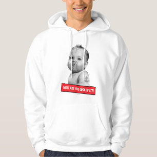 Tough Beared Baby Boy Hoodie