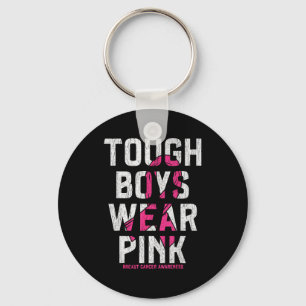 Tough Boys Wear Nk Breast Cancer Awareness Shirts  Key Ring