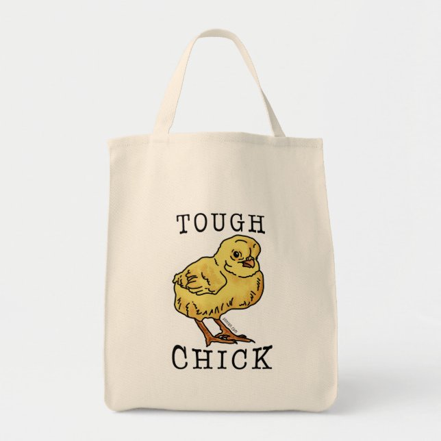 Tough Chick Tote Bag (Front)