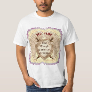 Tough Christian Grandpa  T-Shirt
