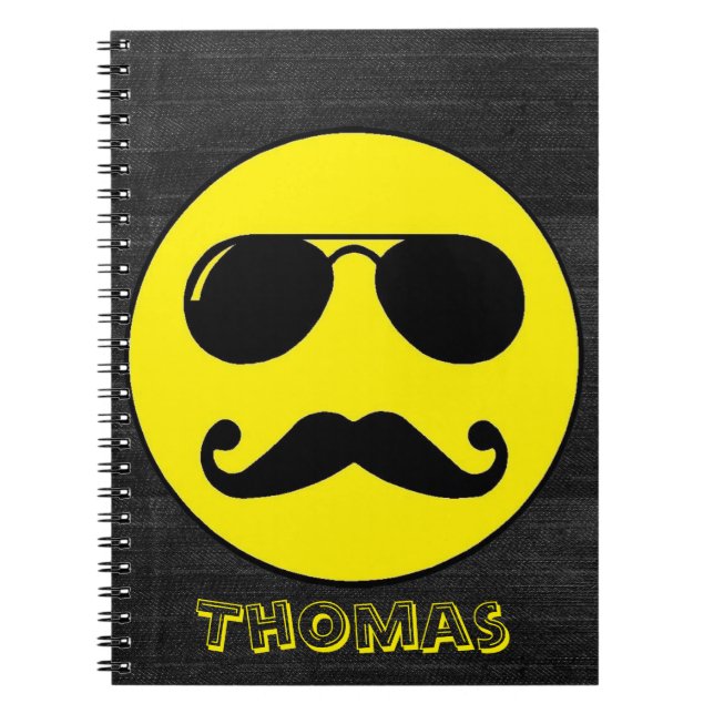 Tough Cop - Customisable! Spiral Notebook (Front)