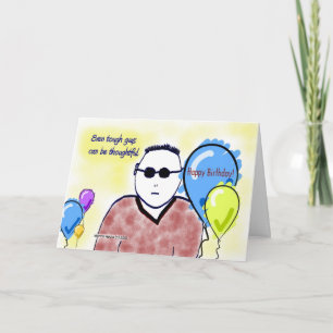 Tough Guy 'Happy Birthday' Card