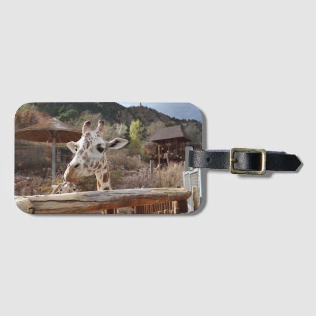 Tough Guy Luggage Tag #1 (Front Horizontal)