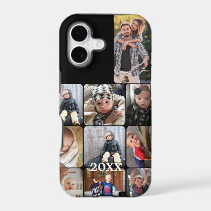 Tough Instagram 15 photos collage with White Frame