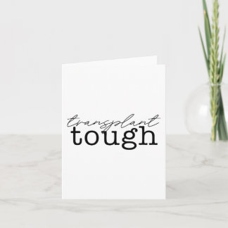 Tough Kidney Organ Renal Transplant Meme  Card