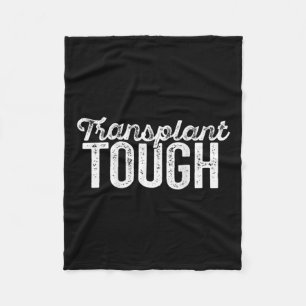 Tough Kidney Organ Renal Transplant Meme On Back 2 Fleece Blanket
