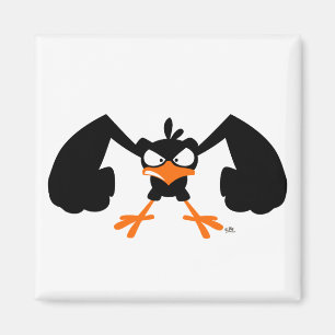 Tough lil' birdie :) magnet