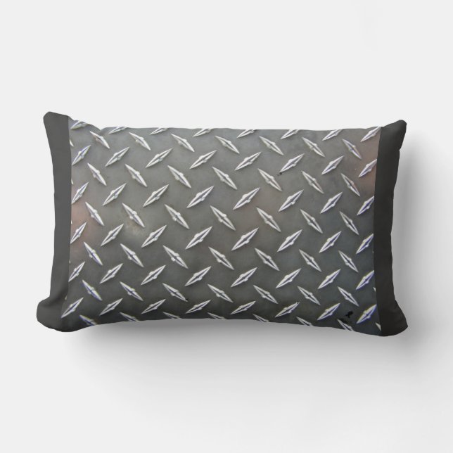 Tough look, but actually soft. Man Cave Pillow. Lumbar Cushion (Front)
