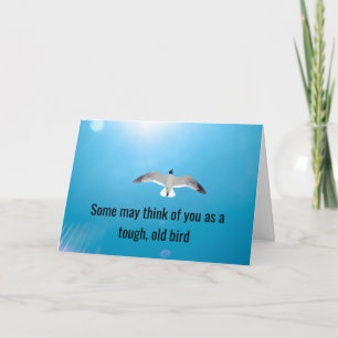 Tough Old Bird - card