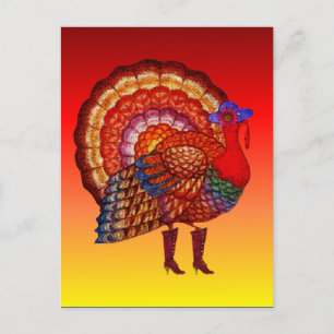 Tough Old Bird Postcard