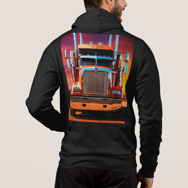 Tough Trucker Hoodie (Back)