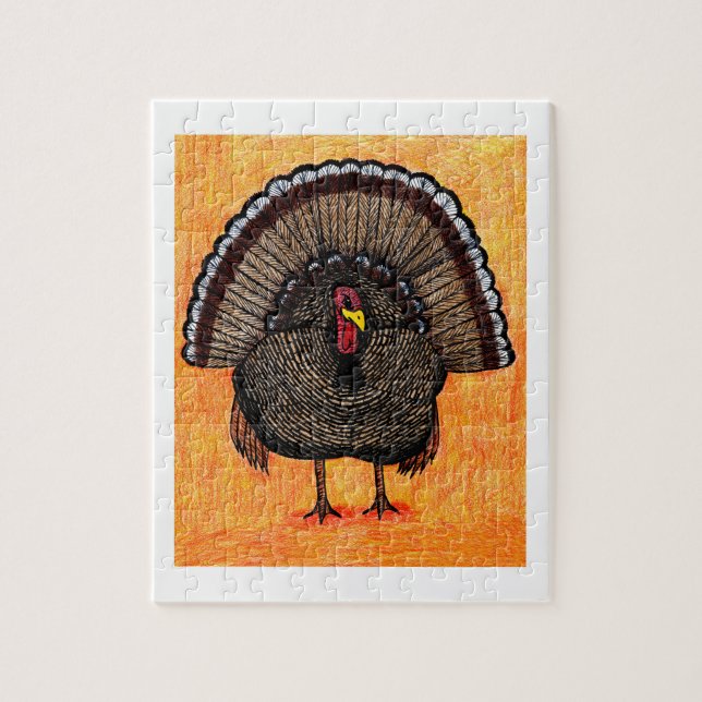 Tough Turkey Jigsaw Puzzle (Vertical)