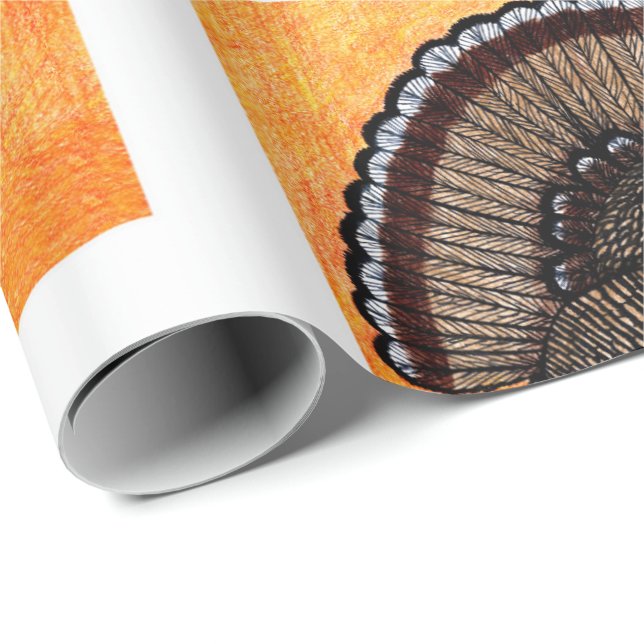 Tough Turkey Wrapping Paper (Roll Corner)