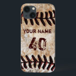 Tough Xtreme Vintage Custom Baseball iPhone Case<br><div class="desc">Tough Xtreme Vintage Custom Baseball iPhone Case. Choose Older to NEWEST iPhone Baseball Cases. Shown in the Baseball iPhone X Case or choose the newer personalised iPhone XR, XS and XS Max baseball phone cases. CALL Designers Rodney and Linda: 239-949-9090 for Design, Product or other CHANGES. CALL or TEXT Designers...</div>