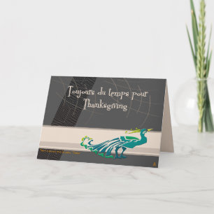 Toujours Thanksgiving Holiday Card