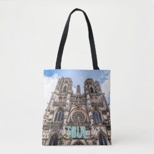 Toul St. Etienne Cathedral France gift Tote Bag