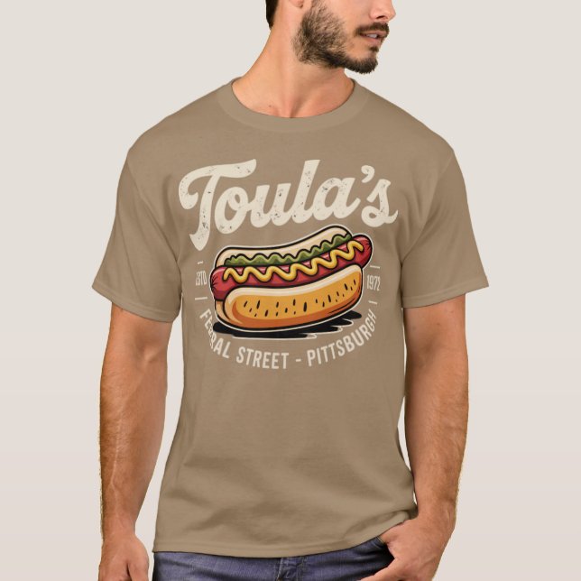 Toula's Hot Dogs - Pittsburgh T-Shirt (Front)
