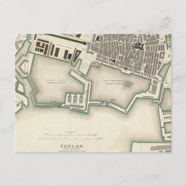 Toulon Postcard (Front)