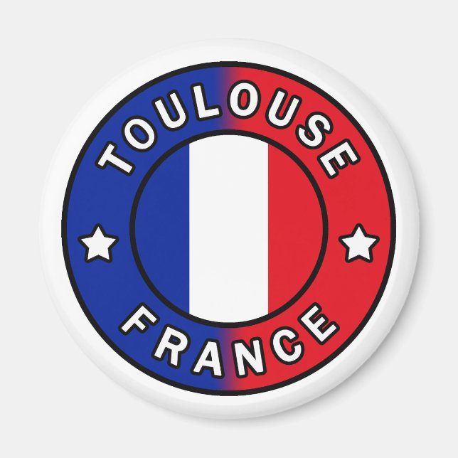 Toulouse France Magnet (Front)