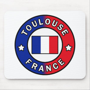 Toulouse France Mouse Pad