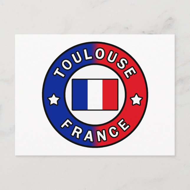 Toulouse France Postcard (Front)