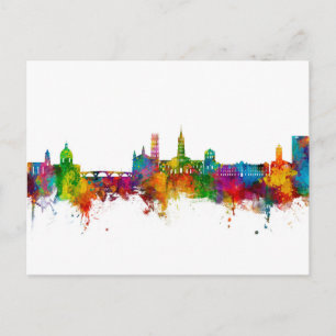Toulouse France Skyline Postcard