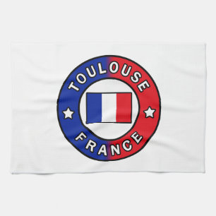 Toulouse France Tea Towel