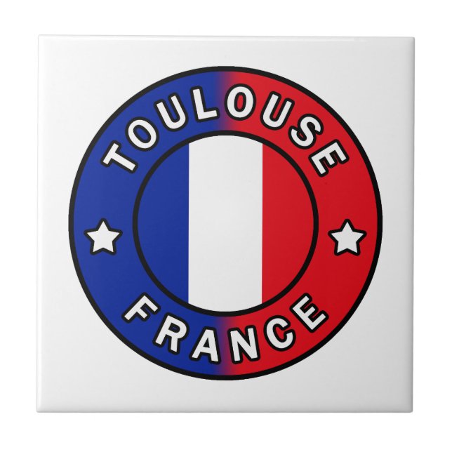 Toulouse France Tile (Front)