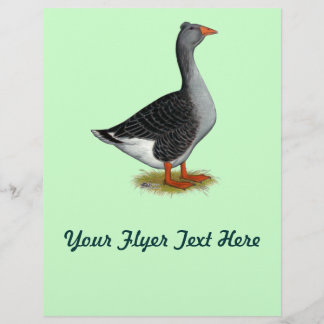 Toulouse Goose Tufted Flyer