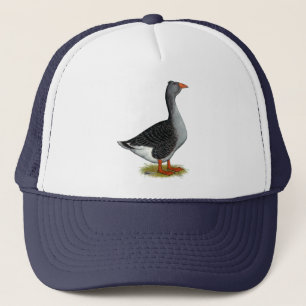 Toulouse Goose Tufted Trucker Hat