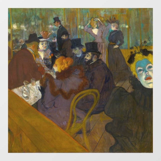 Toulouse-Lautrec - At the Rouge (Sheet)