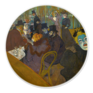Toulouse-Lautrec - At the Rouge Ceramic Knob