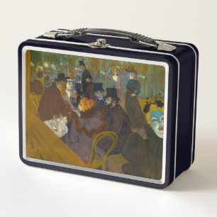 Toulouse-Lautrec - At the Rouge Metal Lunch Box