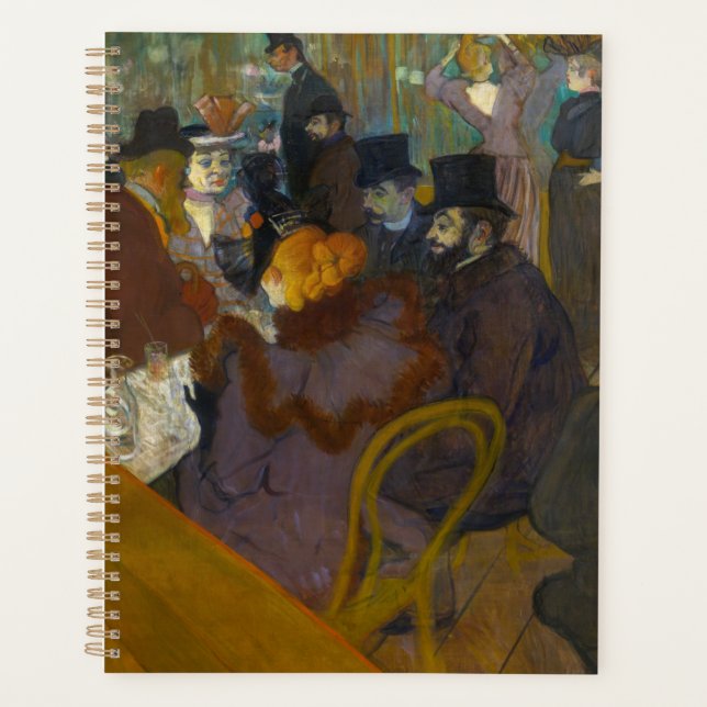 Toulouse-Lautrec - At the Rouge Planner (Front)