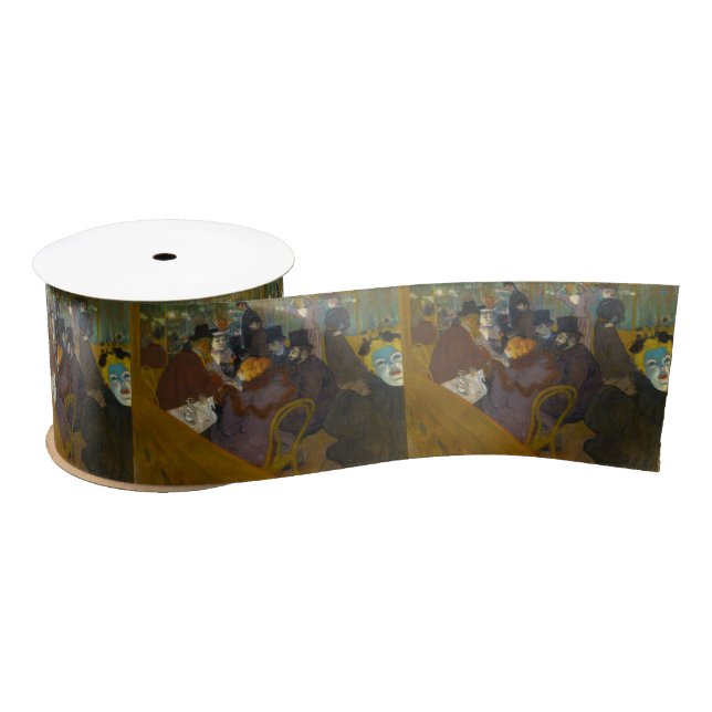 Toulouse-Lautrec - At the Rouge Satin Ribbon (Spool)