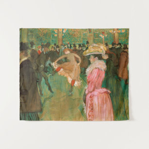 Toulouse-Lautrec - At the Rouge, The Dance Tapestry