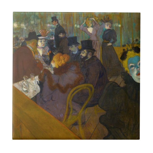 Toulouse-Lautrec - At the Rouge Tile (Front)