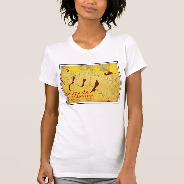 Toulouse-Lautrec - Dance Troupe T-Shirt (Front)