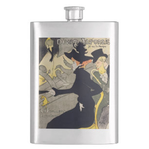 Toulouse-Lautrec - Divan Japonais Hip Flask
