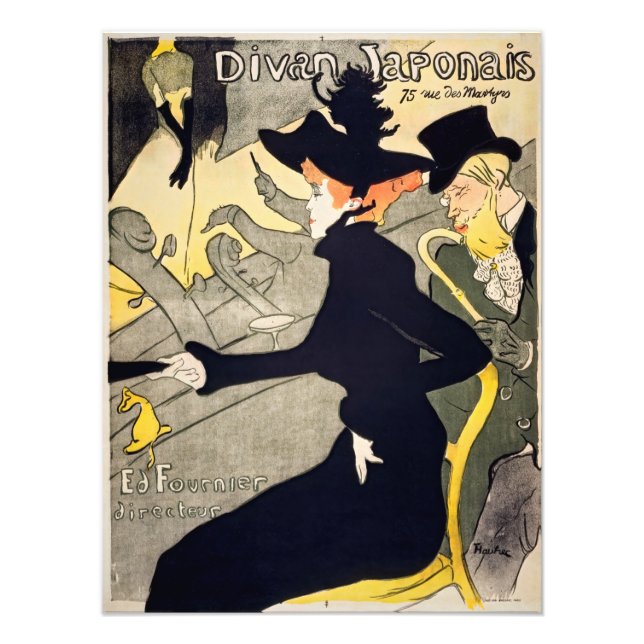 Toulouse-Lautrec - Divan Japonais Photo Print (Front)
