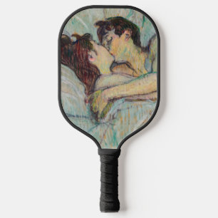 Toulouse-Lautrec - In Bed, The Kiss Pickleball Paddle