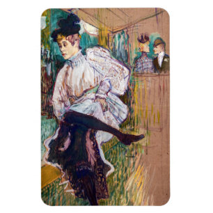 Toulouse-Lautrec - Jane Avril Dancing Magnet