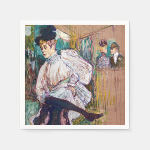 Toulouse-Lautrec - Jane Avril Dancing Napkin