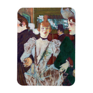 Toulouse-Lautrec - La Goulue Arriving at the Rouge Magnet