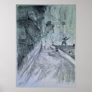 Toulouse-Lautrec - La Loge, A Performance Of Faust Poster