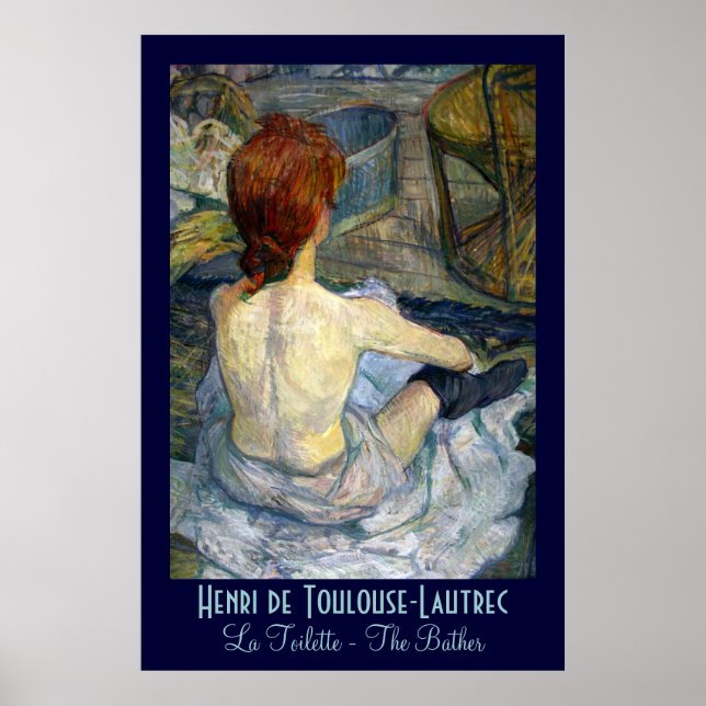Toulouse-Lautrec: La Toilette Poster (Front)