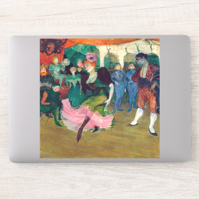 Toulouse-Lautrec - Marcelle Lender, Dancing Bolero (Computer)