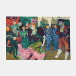 Toulouse-Lautrec - Marcelle Lender, Dancing Bolero Doormat