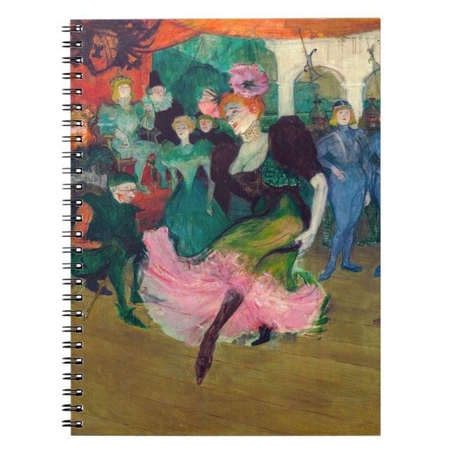 Toulouse-Lautrec - Marcelle Lender, Dancing Bolero Notebook (Front)